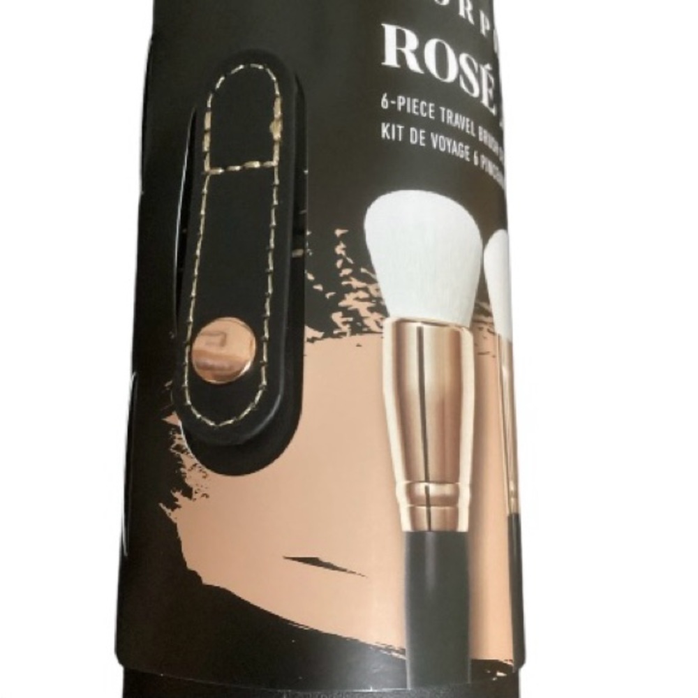 Morphe Rose Away 6pc Face & Eye Travel Brush Set (NWT) - Picture 9 of 11